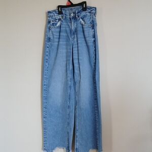 American Eagle Outfitters Light Blue Flare Jeans